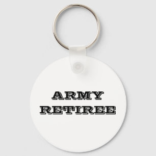 Key Chain Army Retiree