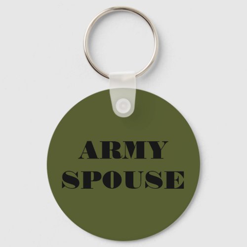 Key Chain Army Spouse