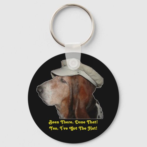 Key Chain Basset Hound Been There Done That