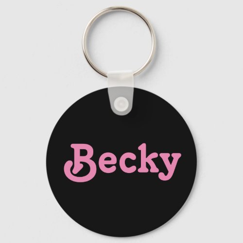 Key Chain Becky