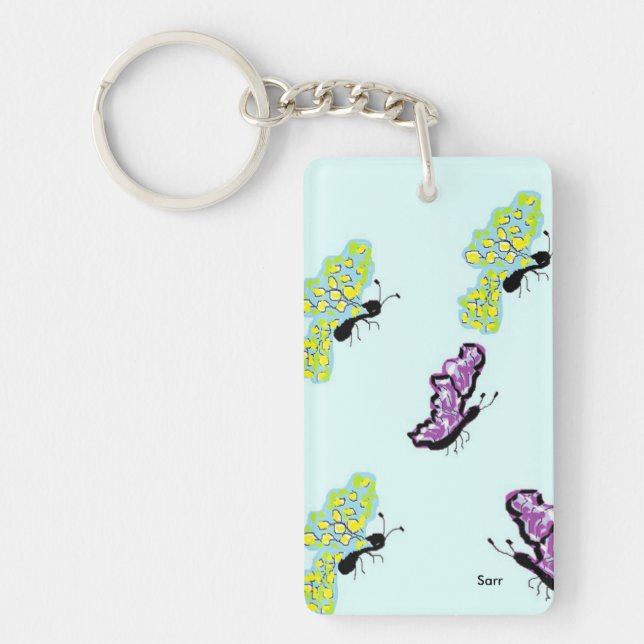 Key Chain /Butterflies (Front)