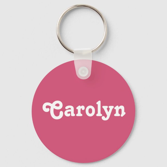 Key Chain Carolyn (Front)