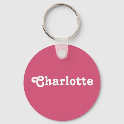 Key Chain Charlotte