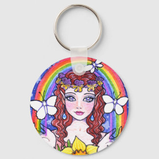 Key Chain Flower Fairy Fantasy by Ann Howard