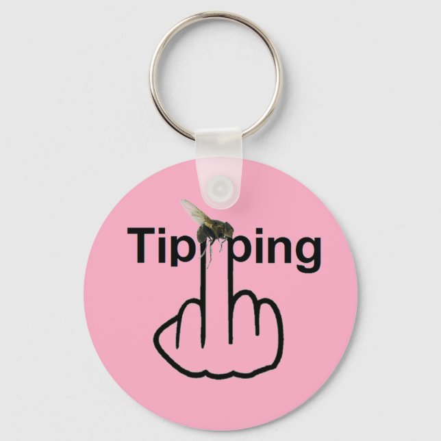 Key Chain Fly Tipping Flip (Front)