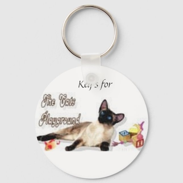 Key-chain for a Catlover Keychain (Front)
