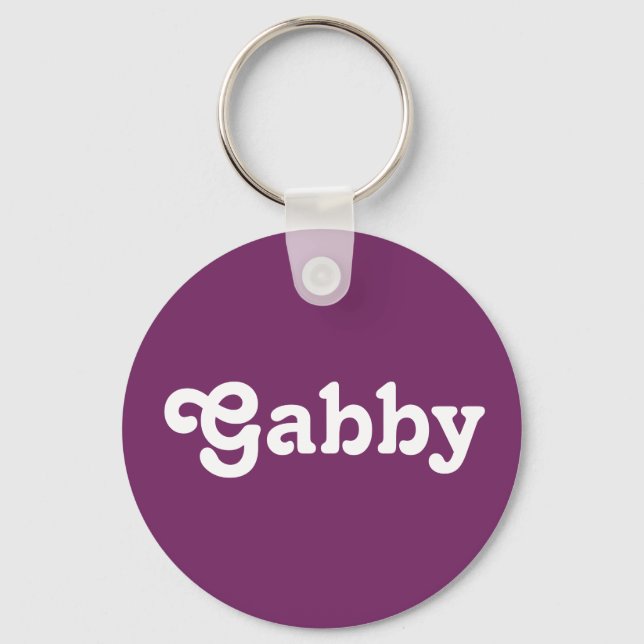 Key Chain Gabby (Front)
