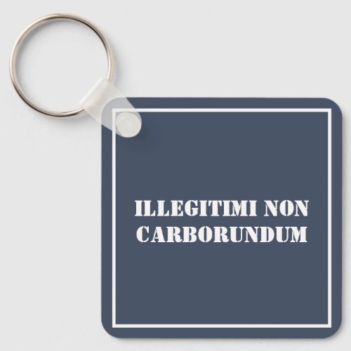 Key Chain Illegitimi Non Carborundum
