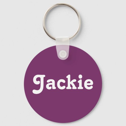 Key Chain Jackie