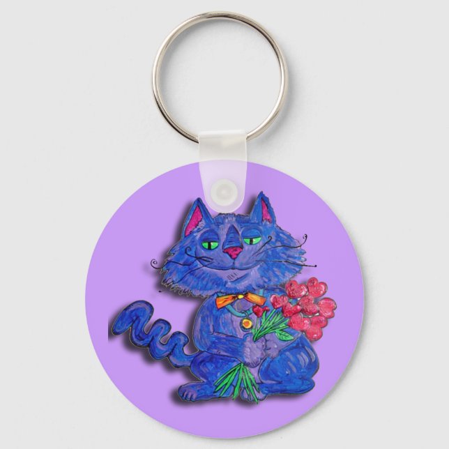 Key Chain - Kitty Love (Front)