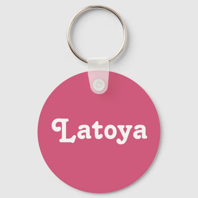 Key Chain Latoya (Front)