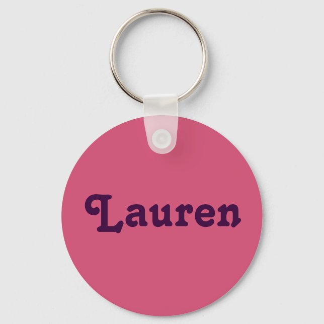 Key Chain Lauren (Front)