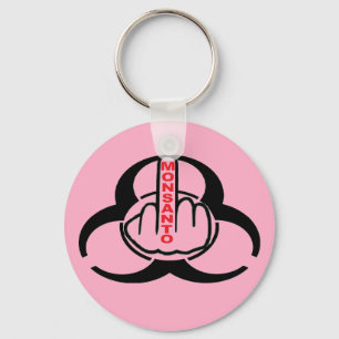 Key Chain Monsanto Bio Hazard Flip