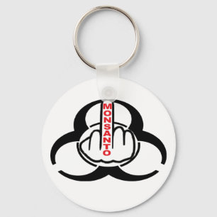Key Chain Monsanto Bio Hazard Flip
