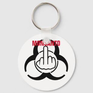 Key Chain Monsanto Bio Hazard Flip