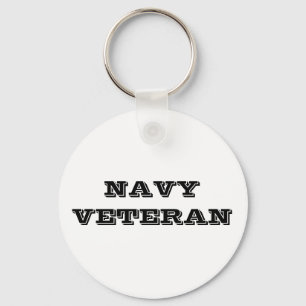 Key Chain Navy Veteran