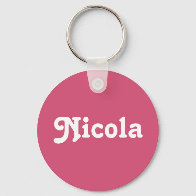 Key Chain Nicola (Front)