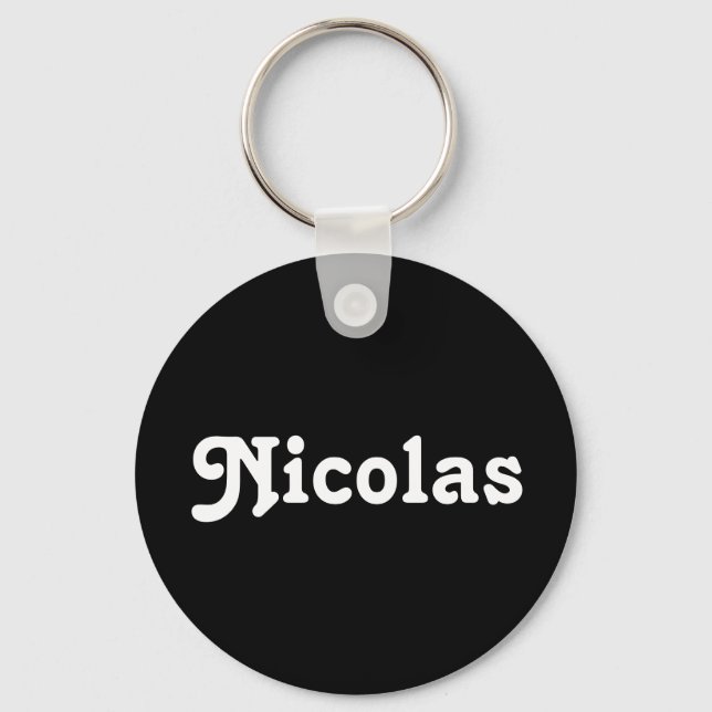 Key Chain Nicolas (Front)