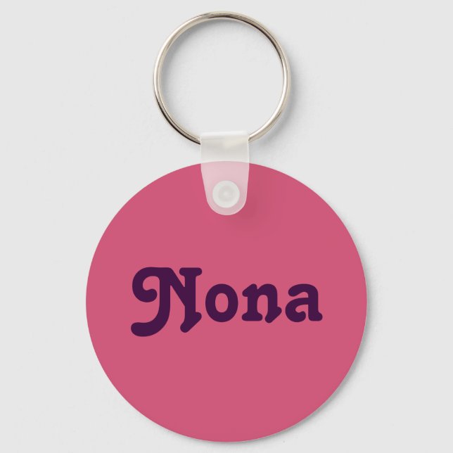 Key Chain Nona (Front)