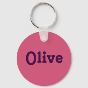 Key Chain Olive