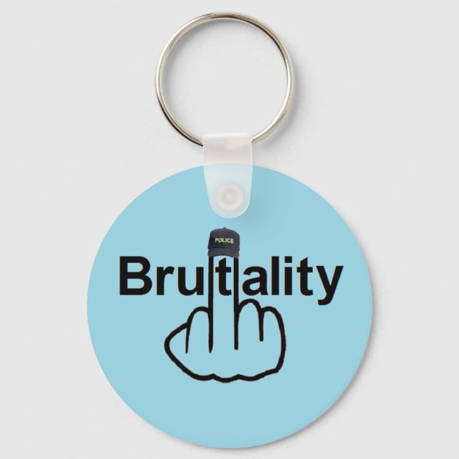 Key Chain Police Brutality Flip (Front)