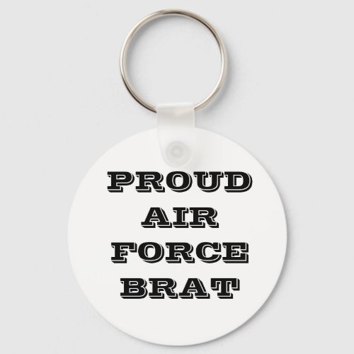 Key Chain Proud Air Force Brat