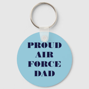 Key Chain Proud Air Force Dad