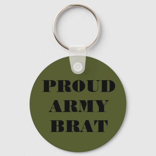 Key Chain Proud Army Brat