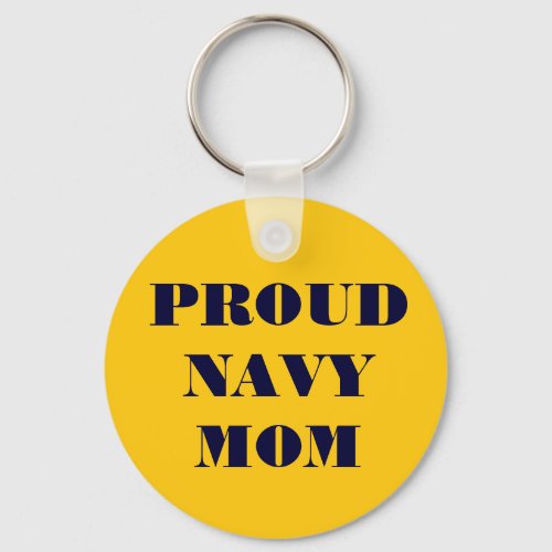 Key Chain Proud Navy Mom