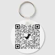 Rick Roll Meme QR Code Prank Rick Astley QR Code Keychain 