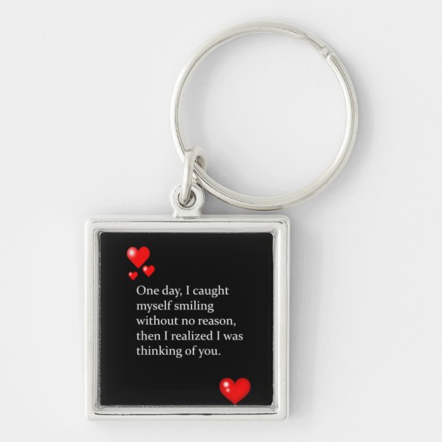 KEY CHAIN **SO LUCKY TO HAVE YOU IN MY LIFE** (Front)