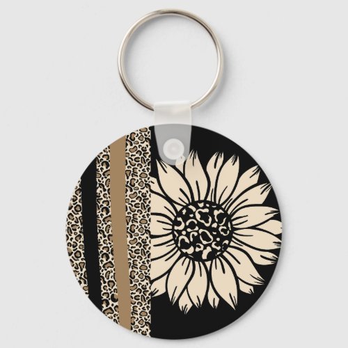 Key ChainSunflower Safari  Keychain