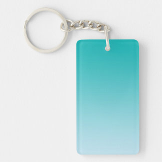 Key Chain: TEAL OMBRE Keychain