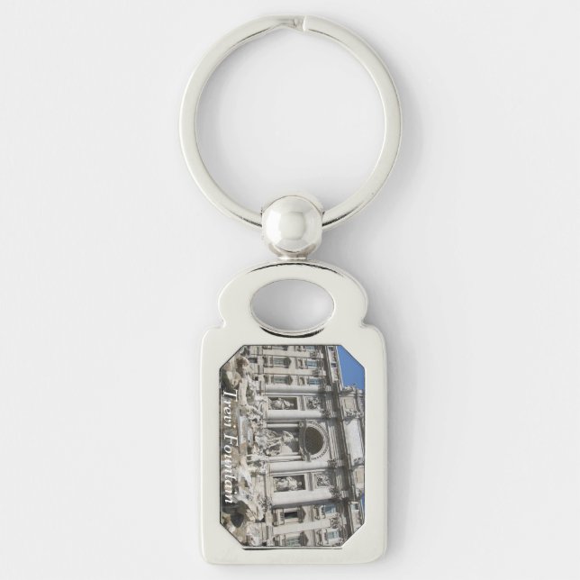 Key Chain--Trevi Fountain Keychain (Front)