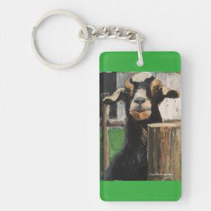 Key chain with racing goat customized