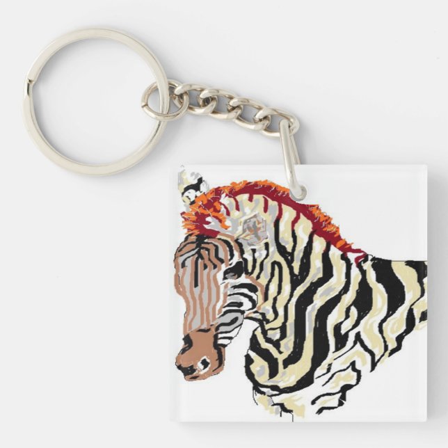 Key Chain/Zebra Keychain (Front)