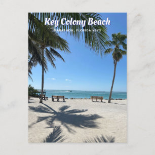 Key Colony Beach Marathon Florida Keys Postcard