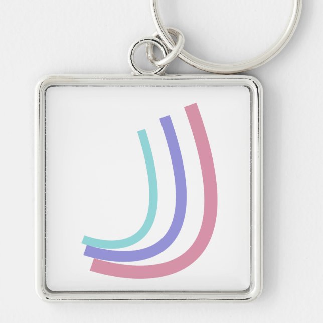 key color bright keychain (Front)