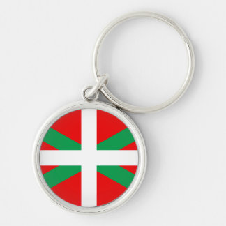 Key Door Basque Flag "Ikkurina" Keychain