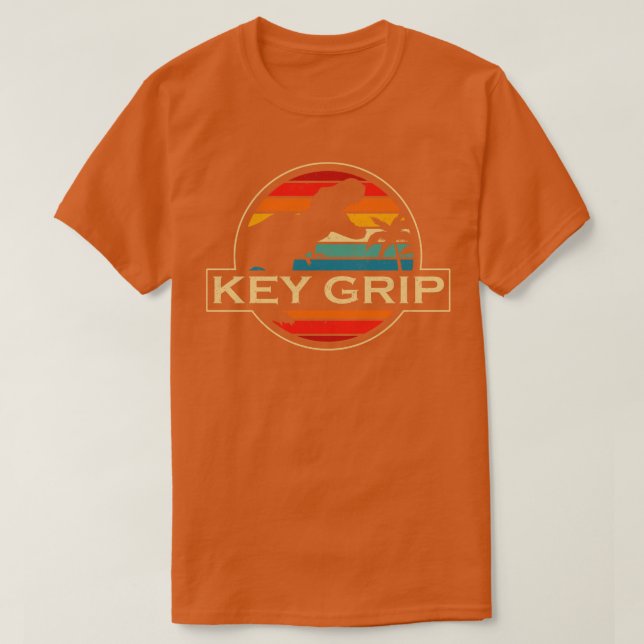 Key Grip Dinosaur T-Shirt (Design Front)