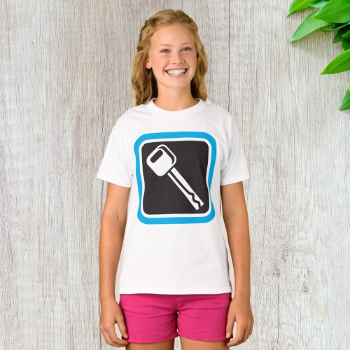 Key Icon Security T_Shirt