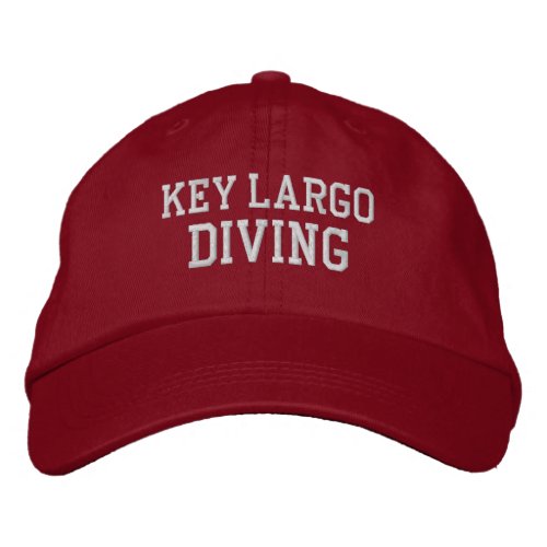 Key Largo Florida Baseball Hat