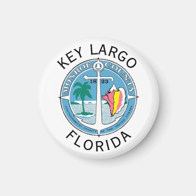 Key Largo - Florida Keys Magnet (Front)