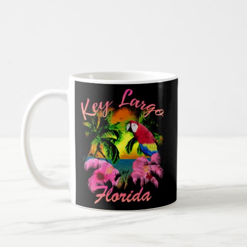 Key Largo Florida Keys Tropical Beach Sunset Islan Coffee Mug