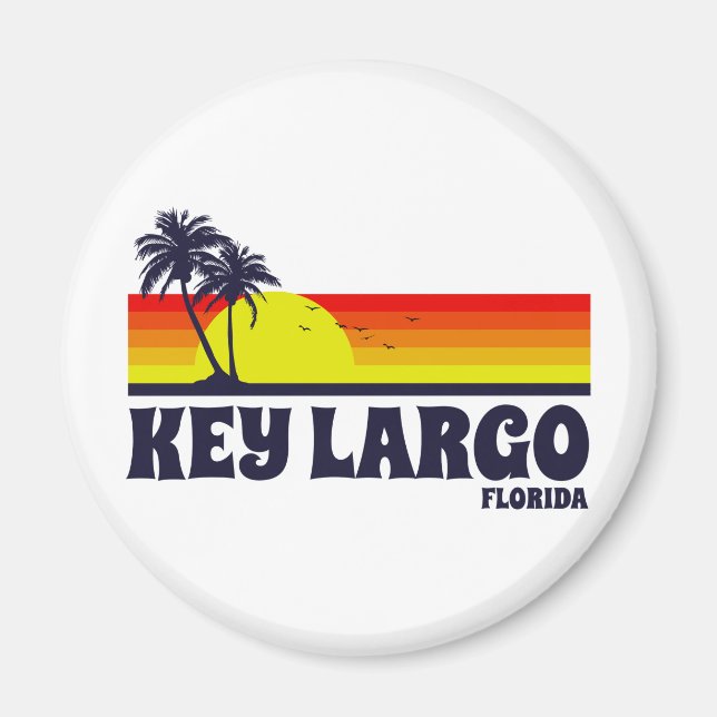 Key Largo Florida Magnet (Front)