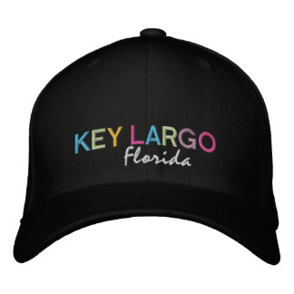 Key Largo Florida MultiColor Hat