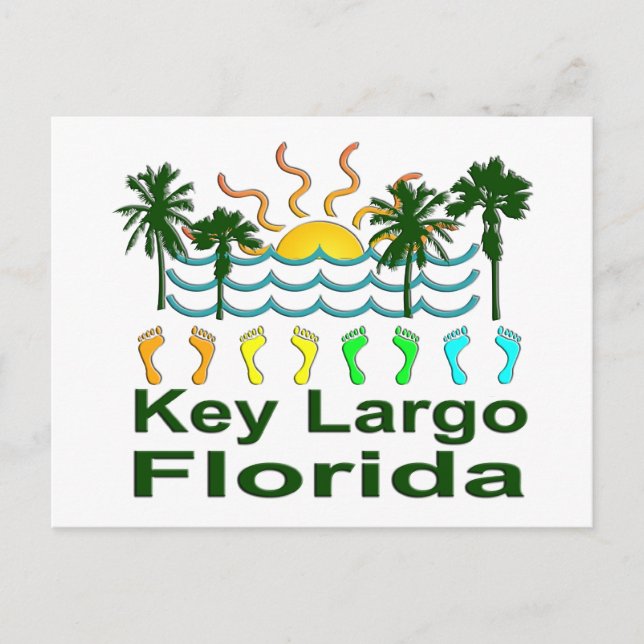 Key Largo Florida Postcard (Front)