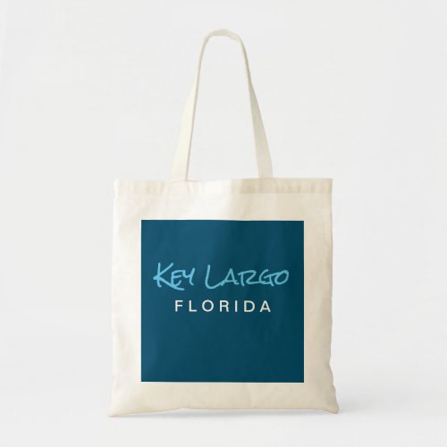 Key Largo Florida Tote Bag