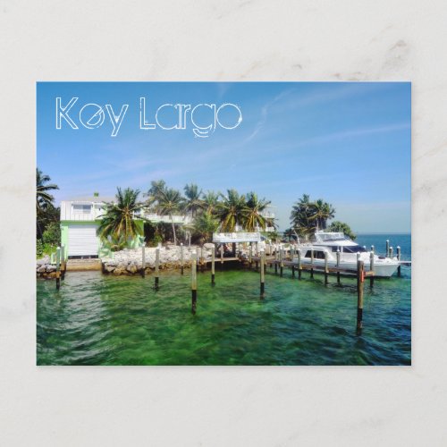 Key Largo Florida USA Postcard