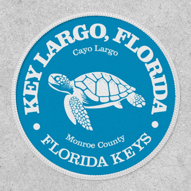 Key Largo (sea turtle) Patch (Front)